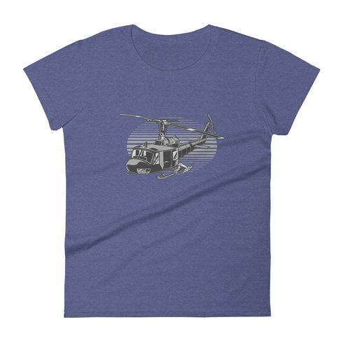 Helicopter Women's short sleeve t-shirt - Mainstream Freedom