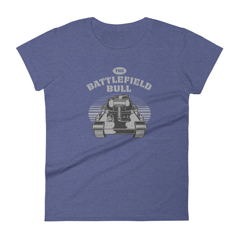 The Battlefield Bull Women's short sleeve t-shirt - Mainstream Freedom
