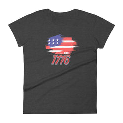 Since 1776 Women's short sleeve Independence Day t-shirt - Mainstream Freedom