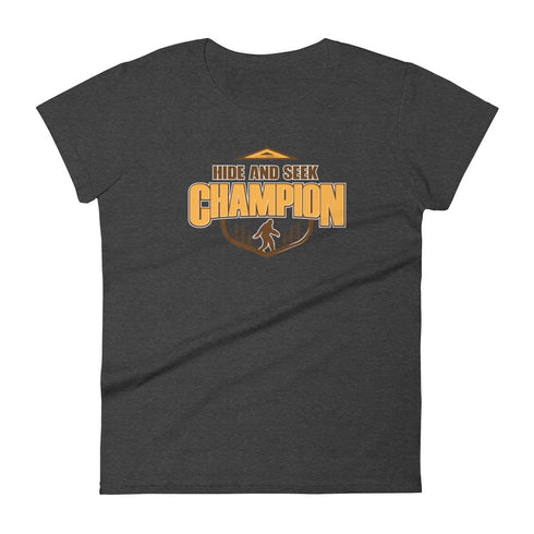 Hide And Seek Champion Women's short sleeve t-shirt - Mainstream Freedom