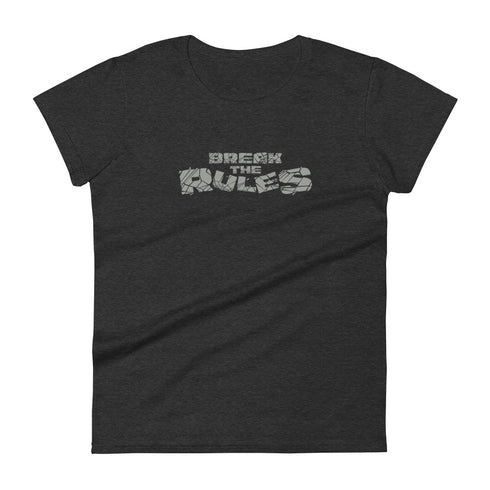 Break The Rules Women's short sleeve t-shirt - Mainstream Freedom