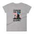 Stand For The Flag Kneel For The Fallen Women's short sleeve t-shirt - Mainstream Freedom
