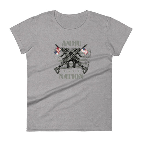 Ammu-nation Women's short sleeve t-shirt - Mainstream Freedom