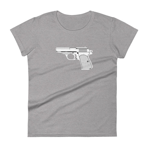 Hand Gun Women's short sleeve t-shirt - Mainstream Freedom