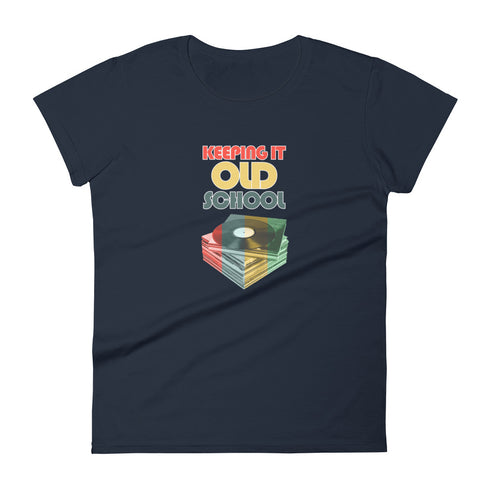 Keeping It Old School Women's short sleeve t-shirt - Mainstream Freedom
