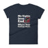 My Rights Don't End Where Your Feelings Begin Pro Gun Pro American Rights Women's short sleeve t-shirt - Mainstream Freedom