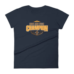 Hide And Seek Champion Women's short sleeve t-shirt - Mainstream Freedom