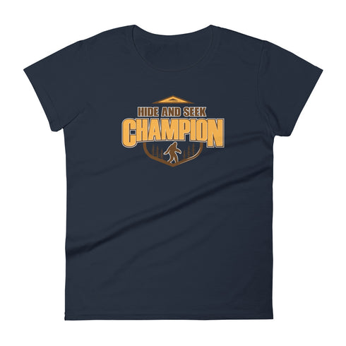 Hide And Seek Champion Women's short sleeve t-shirt - Mainstream Freedom