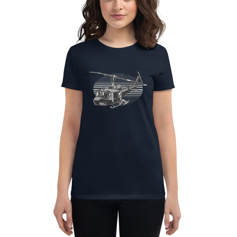 Helicopter Women's short sleeve t-shirt - Mainstream Freedom