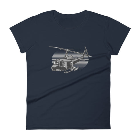 Helicopter Women's short sleeve t-shirt - Mainstream Freedom