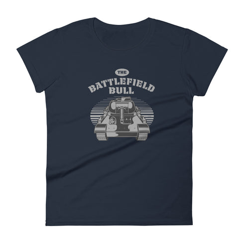 The Battlefield Bull Women's short sleeve t-shirt - Mainstream Freedom