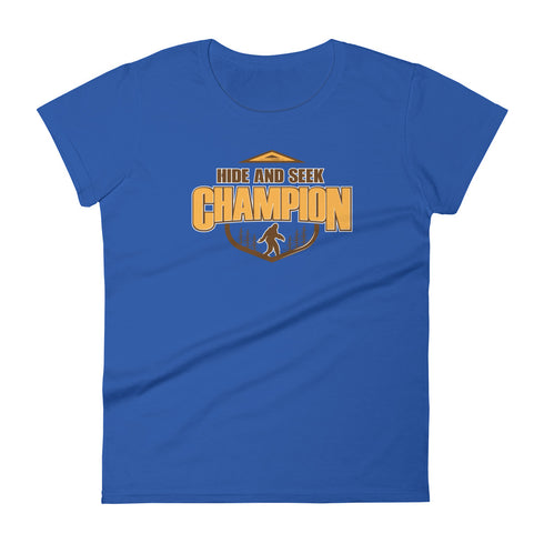 Hide And Seek Champion Women's short sleeve t-shirt - Mainstream Freedom