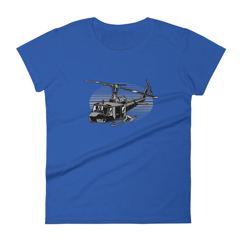 Helicopter Women's short sleeve t-shirt - Mainstream Freedom