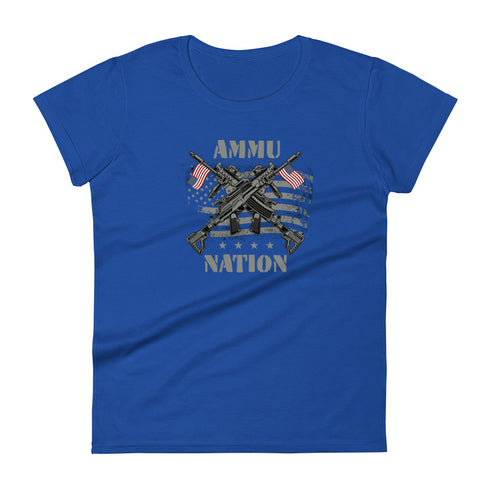 Ammu-nation Women's short sleeve t-shirt - Mainstream Freedom