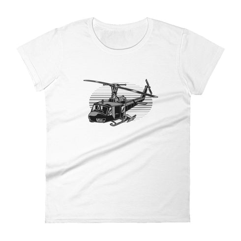 Helicopter Women's short sleeve t-shirt - Mainstream Freedom