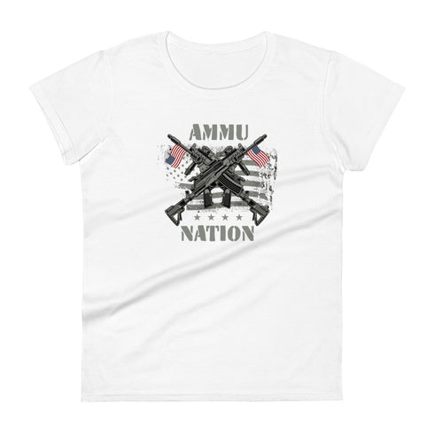 Ammu-nation Women's short sleeve t-shirt - Mainstream Freedom