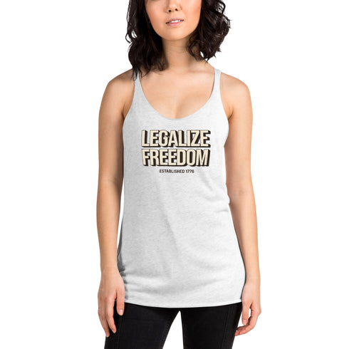 Legalize Freedom Women's Tank Top - Mainstream Freedom