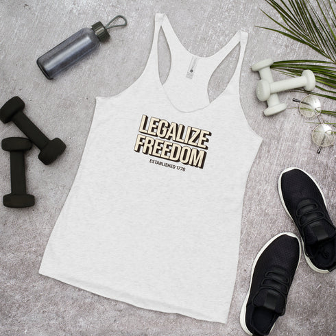 Legalize Freedom Women's Tank Top - Mainstream Freedom