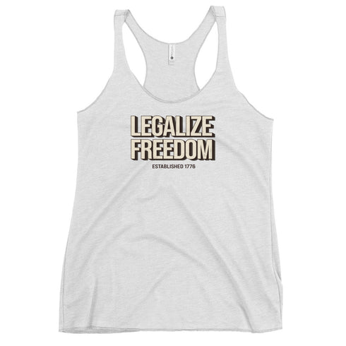 Legalize Freedom Women's Tank Top - Mainstream Freedom