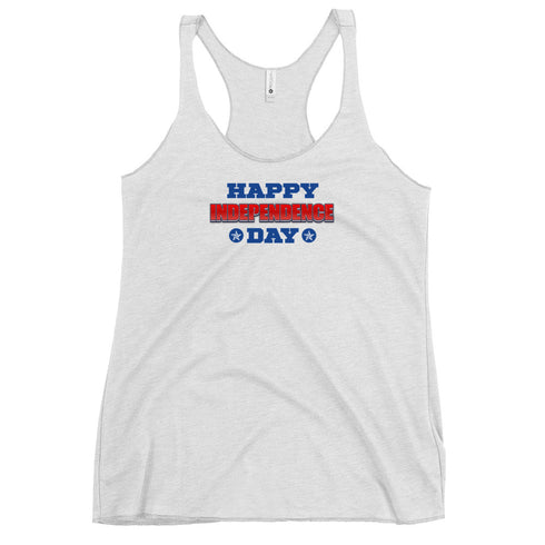 Happy Independence Day Women's Tank Top - Mainstream Freedom