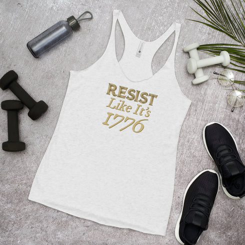 Resist Like It's 1776 Women's Tank Top - Mainstream Freedom