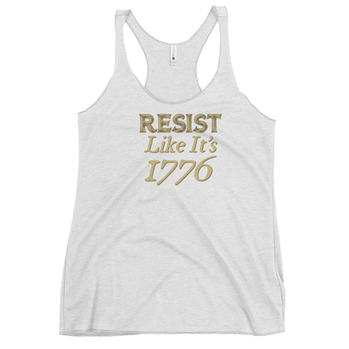 Resist Like It's 1776 Women's Tank Top - Mainstream Freedom