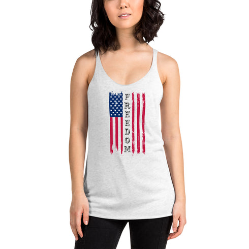 Freedom Flag Women's Tank Top - Mainstream Freedom