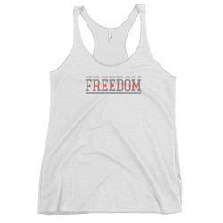 Freedom Women's Tank Top - Mainstream Freedom