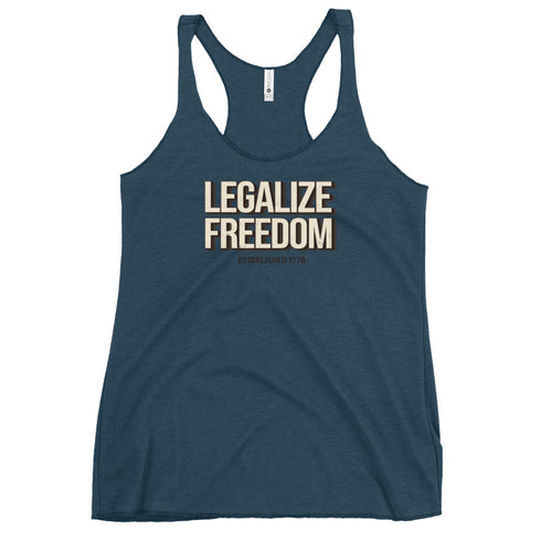 Legalize Freedom Women's Tank Top - Mainstream Freedom