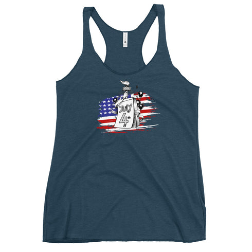 July 4th Women's Tank Top - Mainstream Freedom