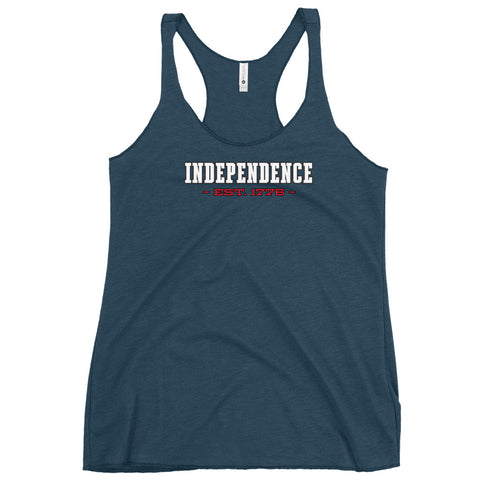 Independence Est. 1776 Women's Tank Top - Mainstream Freedom