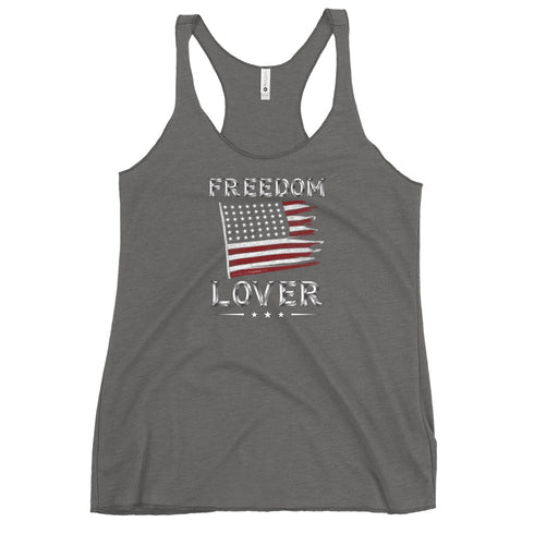 Freedom Lover Women's Tank Top - Mainstream Freedom