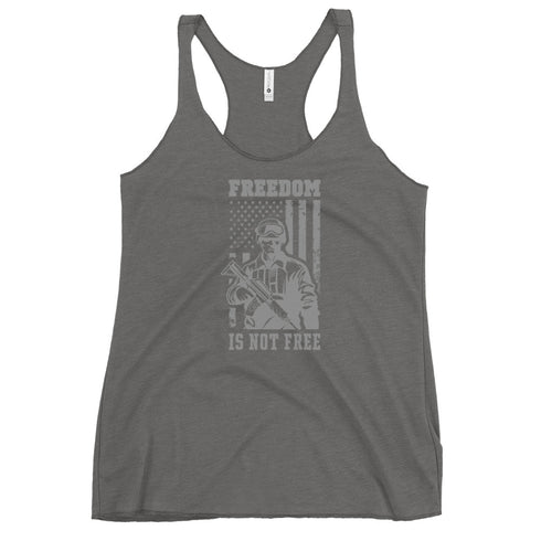 Freedom Is Not Free Women's Tank Top - Mainstream Freedom