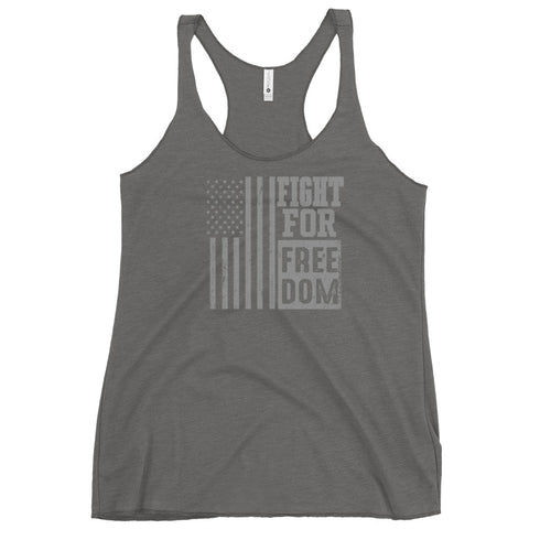 Fight For Freedom Women's Tank Top - Mainstream Freedom