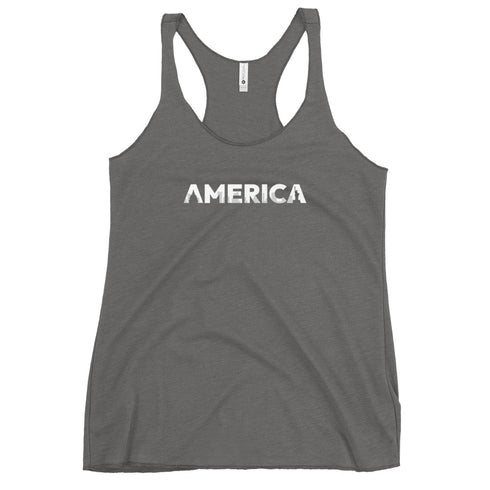 America Women's Tank Top - Mainstream Freedom