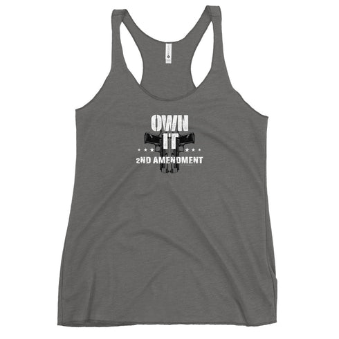 Own It 2nd Amendment Women's Tank Top - Mainstream Freedom