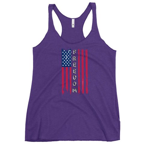 Freedom Flag Women's Tank Top - Mainstream Freedom