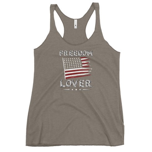 Freedom Lover Women's Tank Top - Mainstream Freedom