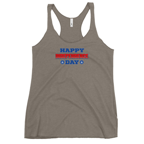 Happy Independence Day Women's Tank Top - Mainstream Freedom