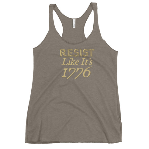 Resist Like It's 1776 Women's Tank Top - Mainstream Freedom