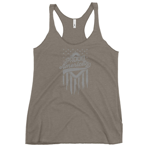 Proud American Women's Tank Top - Mainstream Freedom