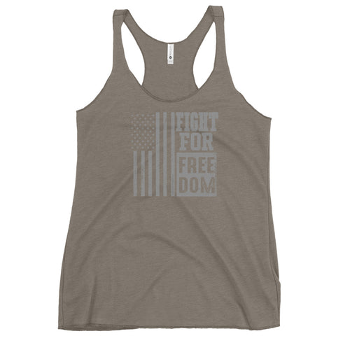 Fight For Freedom Women's Tank Top - Mainstream Freedom
