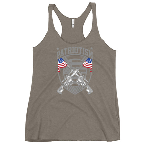 Patriotism Women's Tank Top - Mainstream Freedom