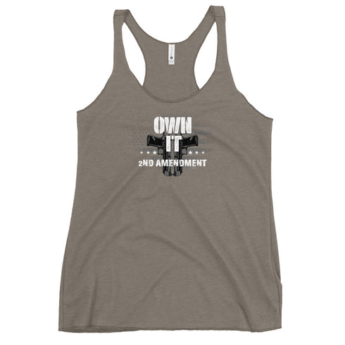 Own It 2nd Amendment Women's Tank Top - Mainstream Freedom