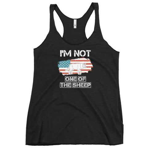 I'm Not One Of The Sheep Women's Tank Top - Mainstream Freedom