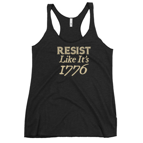 Resist Like It's 1776 Women's Tank Top - Mainstream Freedom