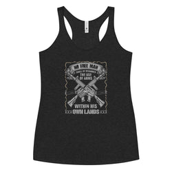 No Free Man Shall Be Debarred The use Of Arms Within His Own Lands Women's Tank Top - Mainstream Freedom