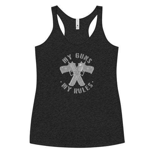 My Guns My Rules Women's Tank Top - Mainstream Freedom