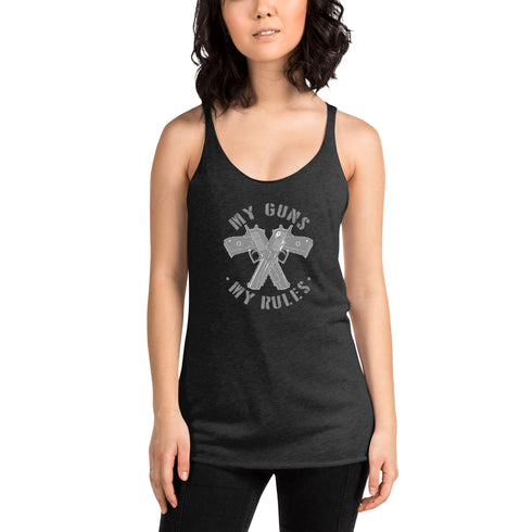 My Guns My Rules Women's Tank Top - Mainstream Freedom