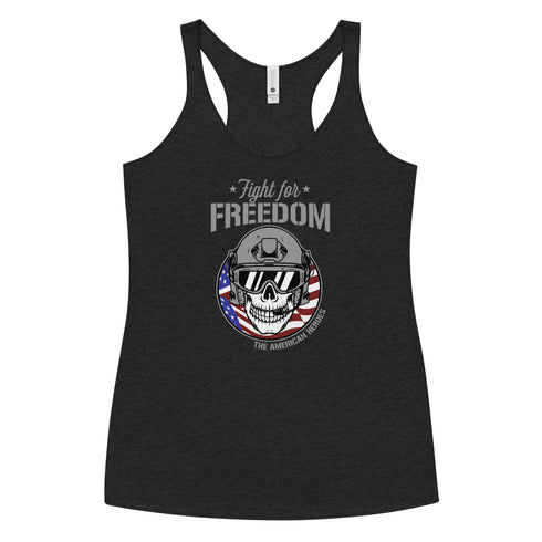 Fight For Freedom - The American Heroes Women's Tank Top - Mainstream Freedom